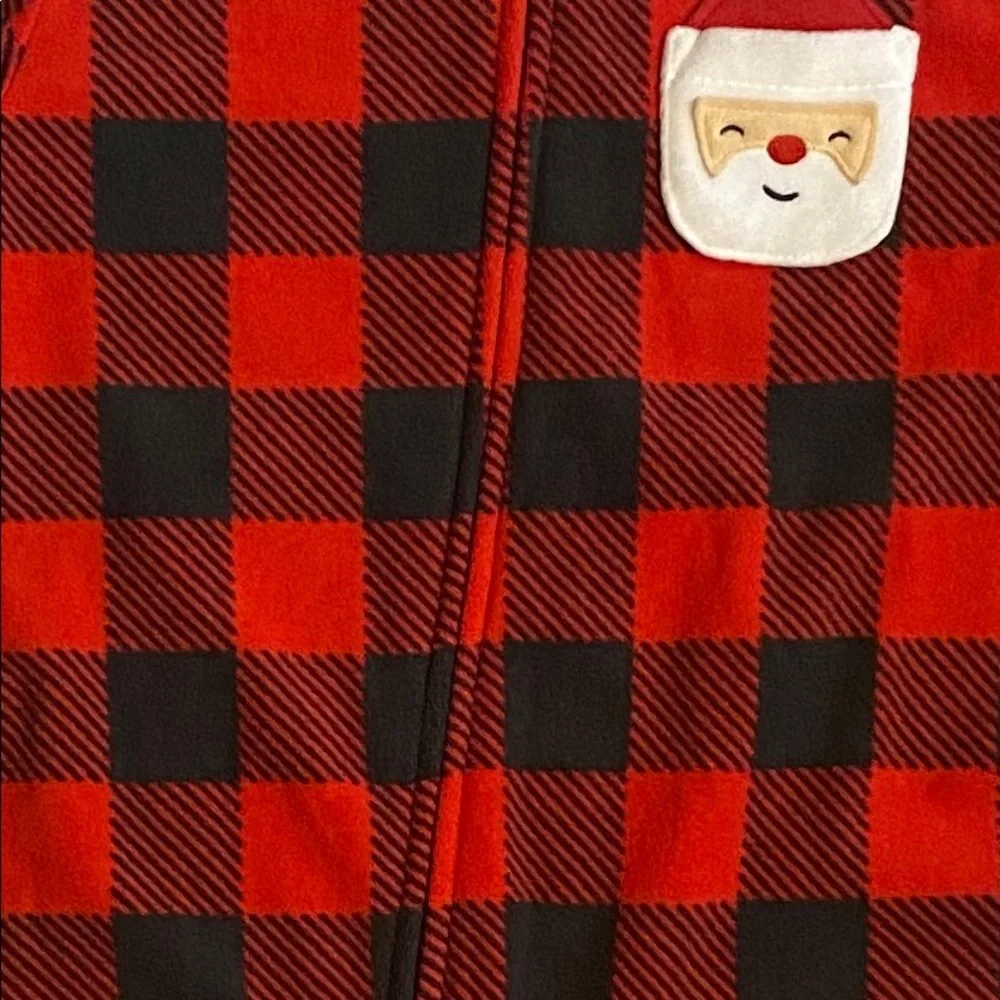 📌🆕 Carter’s • 🎅🏻 Santa 🎅🏻 • Fleece • Pajamas